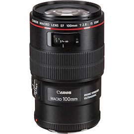 ფოტოაპარატის ლინზა Canon Lens EF 3554B005AA, Rf 100mm, F/2.8L USM, Black